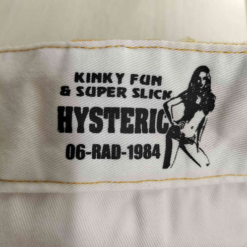 ヒステリックグラマー HYSTERIC GLAMOUR 23SS HG KINKY CARD ダブルニー ワーク パンツ メンズ 34inch